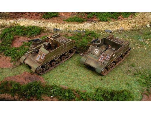 Maquettes militaires : Chars M7 Priest/Kangaroo - 1:72 - Italeri 07513