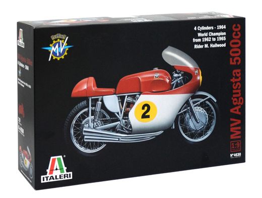 Maquette moto 4 cylindres MV Agusta 500 cc 1964 -  Italeri 04630 4630