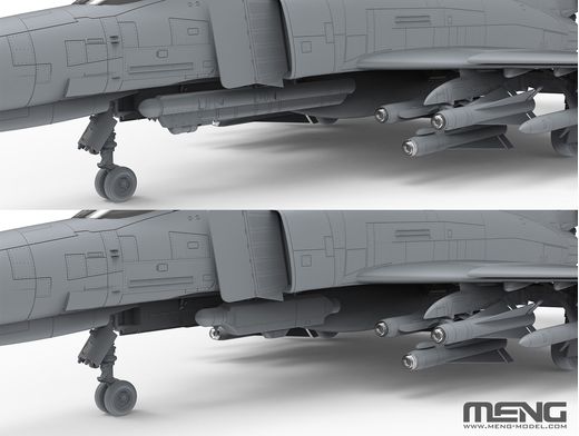 Maquette militaire : McDonnell Douglas F-4G Phantom II Wild Weasel 1/48 - Meng LS-015