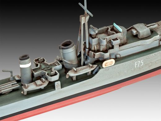 Maquette de navire militaire : HMS Ark Royal & Tribal Class Des - 1:720 - Revell 05149