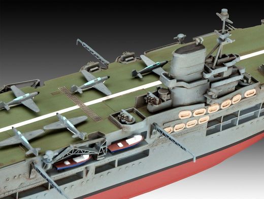 Maquette de navire militaire : HMS Ark Royal & Tribal Class Des - 1:720 - Revell 05149