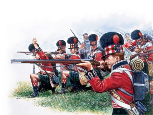 Figurines soldats : Infanterie Ecossaise 1/72 - Italeri 06004  6004
