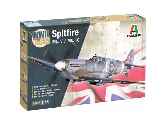 Maquette avion : AS sur Spitfire Mk.V / Mk.IX 1/72 - Italeri 1482 01482