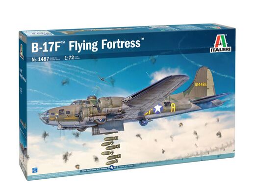 Maquette avion : B-17F Flying fortress 1/72 - Italeri 1487