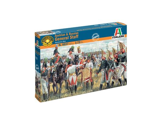 Figurines militaire : État-major Autrichien/Russe 1/72 - Italeri 06037