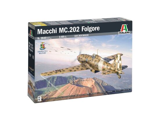 Maquette chasseur militaire : Macchi MC.202 Folgore 1/48 - Italeri 2840 02840
