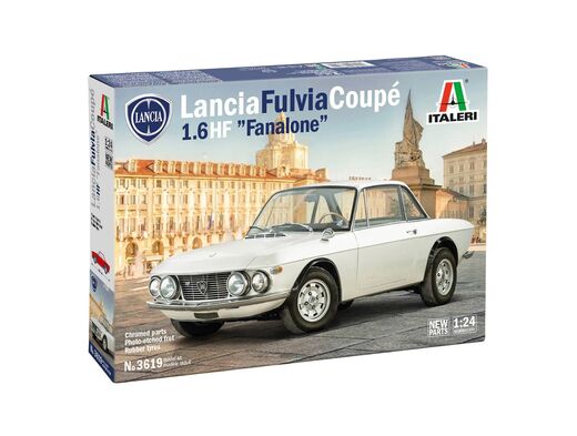 Maquette automobile italienne : Lancia Fulvia Coupé 1.6 HF 1/24 - Italeri 3619  03619
