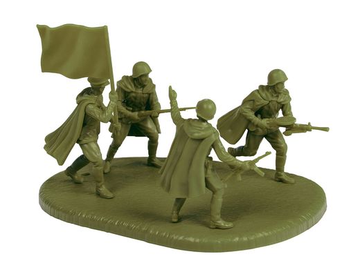 Figurines militaires : Infanterie de la Garde Soviétique 1/72 - Zvezda 6293