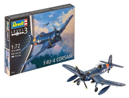 Maquette avion : F4U-4 Corsair - 1:72 - Revell 03955