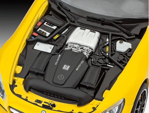 Maquette voiture de sport à monter et à peindre : Model set Mercedes AMG GT - 1/24 - Revell 67028