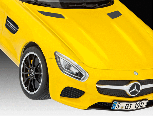 Maquette voiture de sport à monter et à peindre : Model set Mercedes AMG GT - 1/24 - Revell 67028