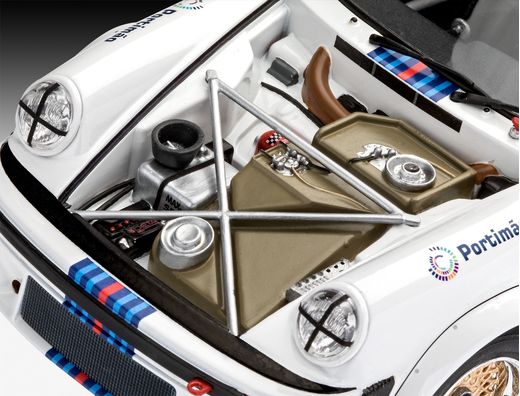 Maquette voiture de collection : Porsche 934 Rsr "Martini" - 1/24 - Revell 7685 07685