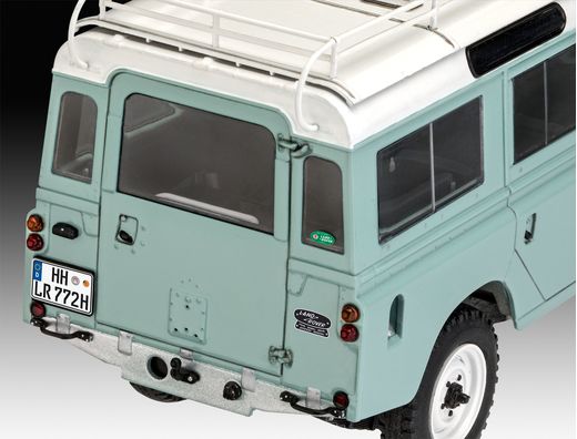 Maquette voiture : Model set Land Rover Series III - 1:24 - Revell 67047