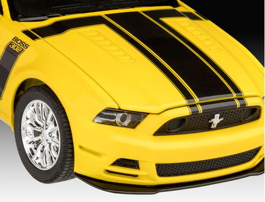 Maquette voiture de sport : 2013 Ford Mustang Boss 302 1:25 - Revell 07652, 7652 - france-maquette.fr