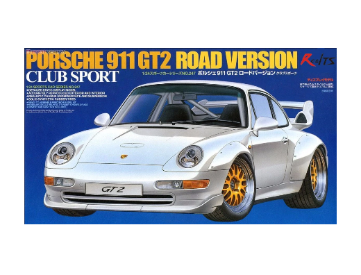 Maquette voiture de sport : Porsche Gt2 - 1/24 - Tamiya 24247