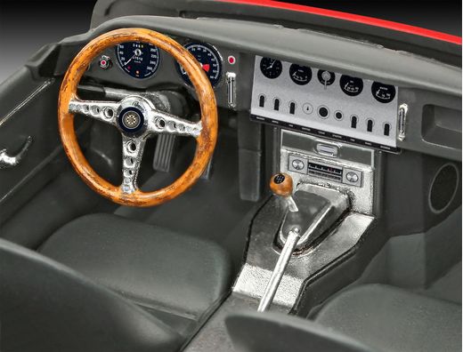 Model Set Voiture Jaguar E-Type Coupé 1:24 - Revell 67668, 67668