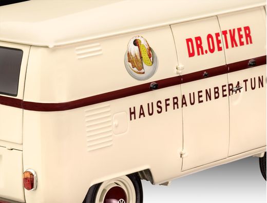 Maquette voiture : Volkswagen T1 Dr. Oetker - 1:24 - Revell 07677, 7677