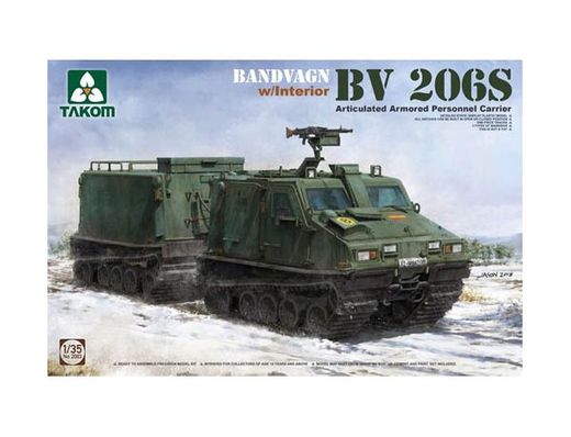 Maquette militaire BANDVAGN BV 206 S - Armée française - 1:35 - Takom 2083