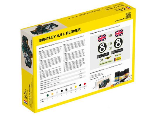 Maquette voiture Bentley Blower 4.5 - 1/24 - Heller 80722