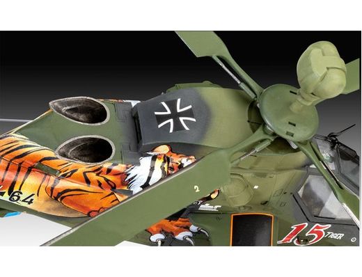 Maquette hélicoptère : Eurocopter Tiger 15 Ans Tiger - 1:72 - Revell 03839, 3839