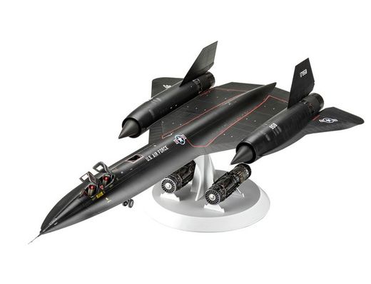 Maquette avion militaire : Lockheed Sr-71 Blackbird - 1:48 - Revell 04967, 4967