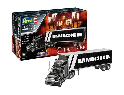Maquette camion : Gift Set Tour Truck Rammstein - 1:32 - Revell 07658, 7658