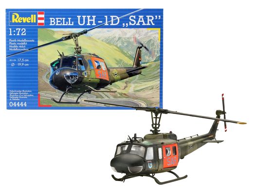 Maquette d'hélicoptère : Bell UH-1D SAR - 1:72 - Revell 04444 4444