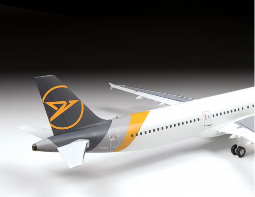 Maquette d'avion civil : Airbus A321 CEO - 1/144 - Zvezda 7040 07040