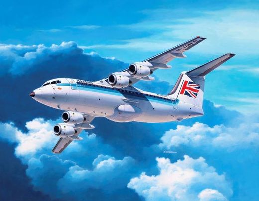 Coffret cadeau maquette avion militaire : Model set BAe 146 (RJ85) 1/144 - Revell 63791