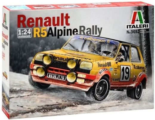 Maquette voiture : Renault R5 Rally - 1:24 - Italeri 03652 3652