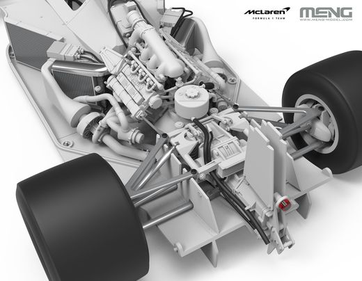 Maquette voiture de F1 - McLaren MP4/4 1988 1/12 - Meng RS004