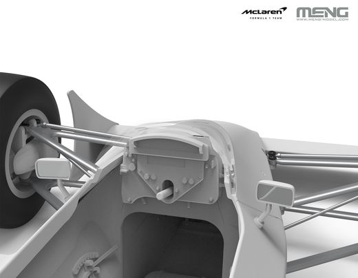 Maquette voiture de F1 - McLaren MP4/4 1988 1/12 - Meng RS004
