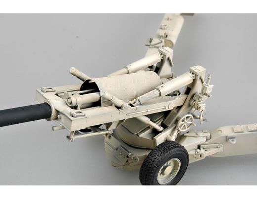 Maquette artillerie : Canon US M198 155 mm Howitzer moyen - 1/35 - Trumpeter 02319