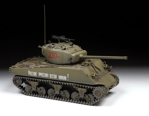 Maquette militaire : M4A2 Sherman 1/35 - Zvezda 3645