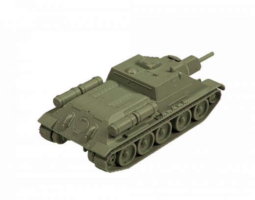 Maquette militaire : SU-122 - 1/100 - Zvezda 6281 06281
