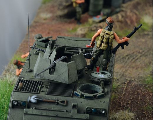 Diorama militaire : Guerre du Vietnam - 1/72 - Italeri 06184