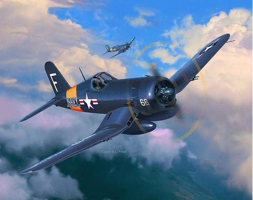 Maquette avion : F4U-4 Corsair - 1:72 - Revell 03955