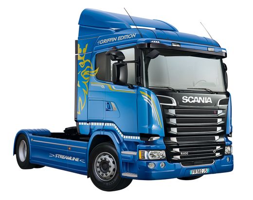 Maquette voiture : Scania R400 Streamline Cabine Basse - 1:24 - Italeri 03947 3947