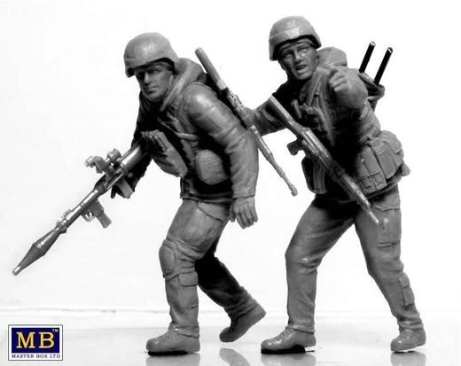 Figurines militaires : Régiment Asov, Défense de Mariupol 1/35 - Masterbox 35224