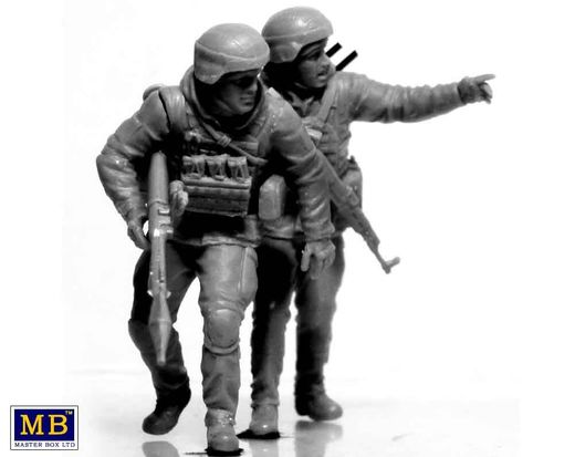 Figurines militaires : Régiment Asov, Défense de Mariupol 1/35 - Masterbox 35224