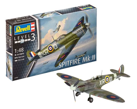 Maquette avion : Spitfire Mk.II - 1:48 - Revell 03959