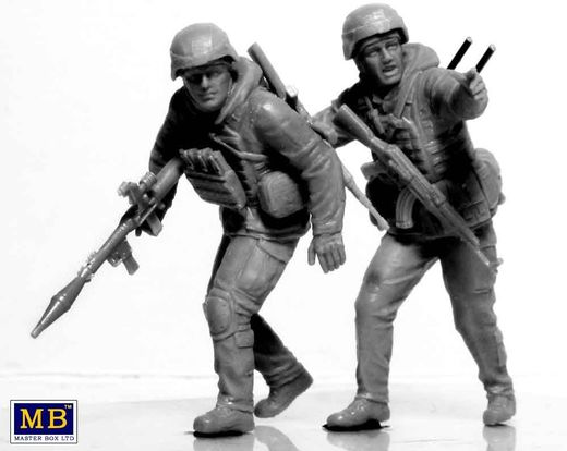 Figurines militaires : Régiment Asov, Défense de Mariupol 1/35 - Masterbox 35224