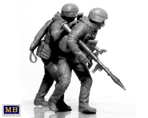 Figurines militaires : Régiment Asov, Défense de Mariupol 1/35 - Masterbox 35224