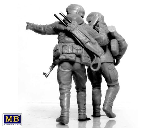 Figurines militaires : Régiment Asov, Défense de Mariupol 1/35 - Masterbox 35224