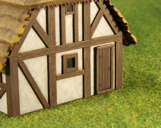 Maquette historique : Maison toit de chaume 1/72 - Zvezda 8532