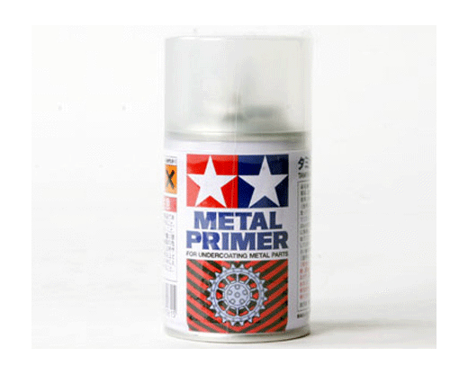 Spray primer apprêt métal 100ml - Tamiya 87061