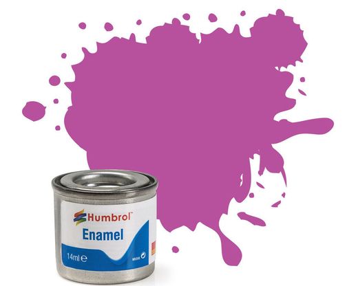 Peinture maquette enamel - Humbrol 58 - Magenta Mat - Humbrol AA0058