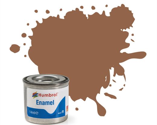 Peinture maquette enamel - Humbrol 110 Bois Naturel Mat - Humbrol AA1211