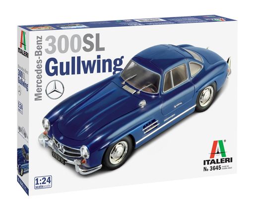 Maquette voiture : Mercedes benz 300SL Gull Wing - 1:24 - Italeri 03645 3645