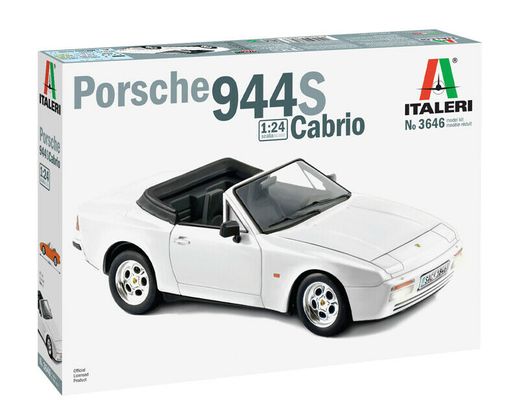Maquette voiture : Porsche 944 S Cabriolet - 1/24 - Italeri 3646 03646